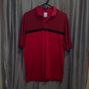 Callaway Size M Shirt Opti Dri Swing Tech Golf Polo Stretch Stripes Collar
